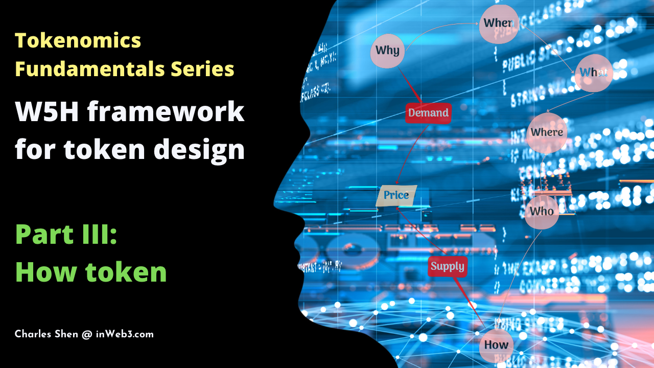 Tokenomics Fundamentals Series: W5H framework for token design, Part III -  How Token?