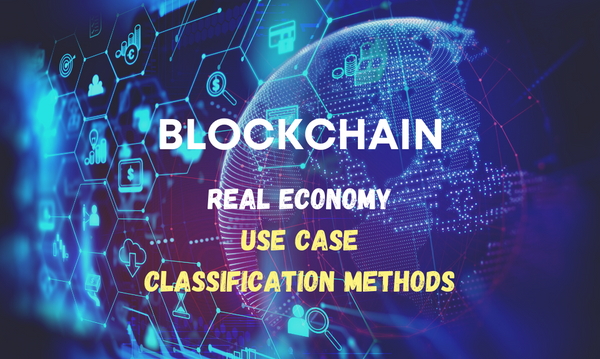 Blockchain in the real economy - use case classification methods